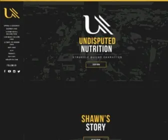 Shopundisputed.com(Undisputed Nutrition) Screenshot