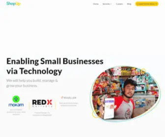 Shopup.com.bd(Enabling Small Businesses via Technology) Screenshot
