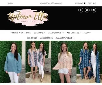 Shopuptownellie.com(Uptown Ellie Boutique) Screenshot