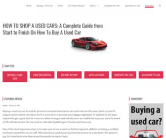 Shopusedcars.org(Help & Advice) Screenshot