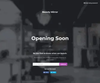 ShopVanitylights.com(Beauty Mirror) Screenshot