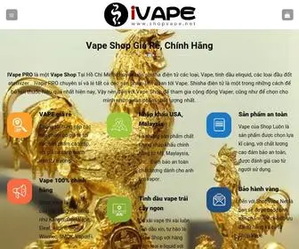 ShopVape.net(Shop Vape Giá Rẻ Mini & Chính Hãng Mua Bán Tại TP HCM) Screenshot