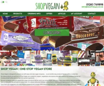 ShopVegan.co.uk(Shop Vegan) Screenshot
