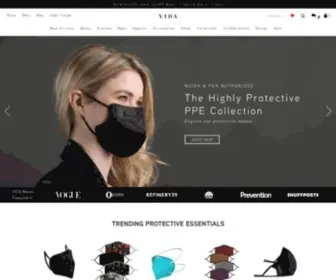 ShopVida.com(Art-Inspired Clothes, Accessories, Face Masks & Decor) Screenshot