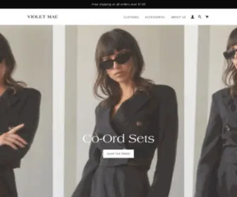 ShopVioletmae.com(Online clothing store) Screenshot