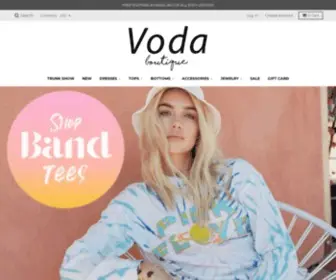 ShopVoda.com(Voda Boutique) Screenshot