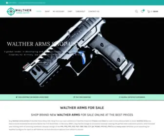 Shopwaltherarmsusa.com(Walther Arms Pistols & Rifles For Sale) Screenshot