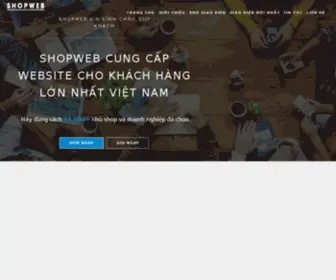 Shopweb.vn(Công ty thiết kế website chuyên nghiệp) Screenshot