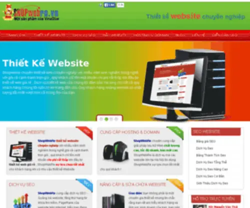 Shopwebre.vn(Thiết kế web chuyên nghiệp) Screenshot