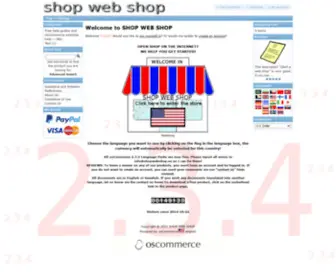 Shopwebshop.eu(Shopwebshop) Screenshot