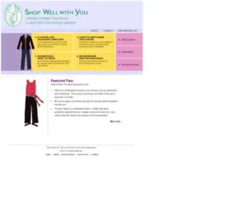 Shopwellwithyou.org(Body-image) Screenshot