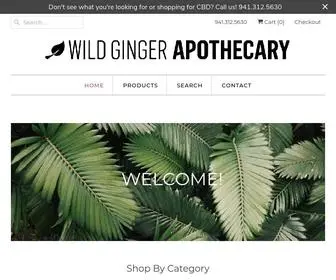 Shopwildgingerapothecary.com(Wild Ginger Apothecary) Screenshot