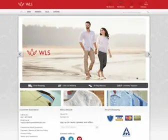 Shopwillslifestyle.com(Wills Lifestyle) Screenshot