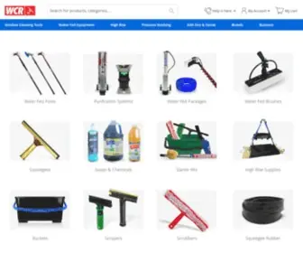 Shopwindowcleaningresource.com(Window Cleaning Supplies & Water Fed Pole Equipment) Screenshot