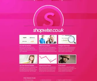 Shopwise.co.uk(Helping you make a wise desicion) Screenshot