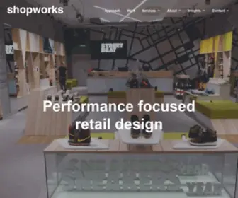 Shopworks.co.uk(Shopworks retail store design) Screenshot