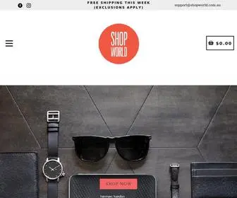 ShopWorld.com.au(Shopworld? ShopWorld) Screenshot