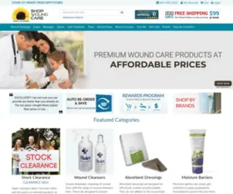 Shopwoundcare.com(Shop for Wound Dressings & Wound care Supplies) Screenshot