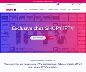 Shopyiptv.com(Shopy IPTV) Screenshot