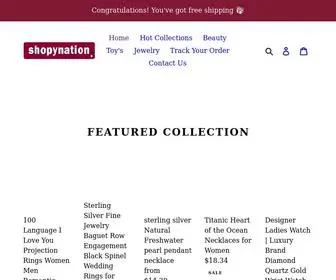 Shopynation.com(Shopynation) Screenshot