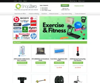 Shopzero.com.au(Shop with Afterpay) Screenshot