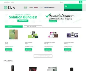 Shopzija.com(Zija Cart) Screenshot
