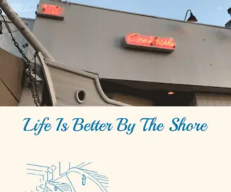 Shorebarsm.com(Life Is Better By The shore) Screenshot