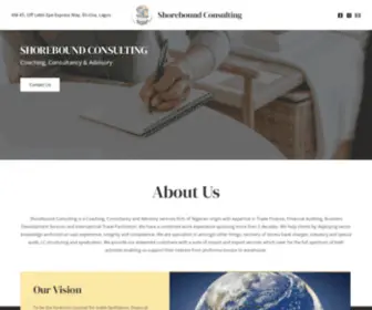 Shoreboundconsulting.com(Coaching, Consultancy & Advisory Services Firm) Screenshot