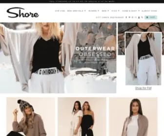 Shorebrand.com(Shore®) Screenshot