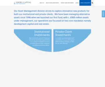 Shorecapassetmanagement.co.uk(Shore Capital Asset Management) Screenshot