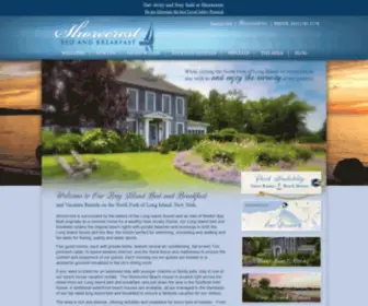 Shorecrestbedandbreakfast.com(Long Island Bed and Breakfast and Vacation Rentals) Screenshot