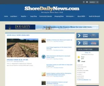 Shoredailynews.com(Shore Daily News) Screenshot