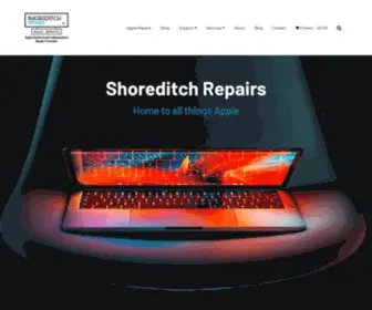 Shoreditchrepairs.co.uk(Mac Repairs Specialists in London) Screenshot