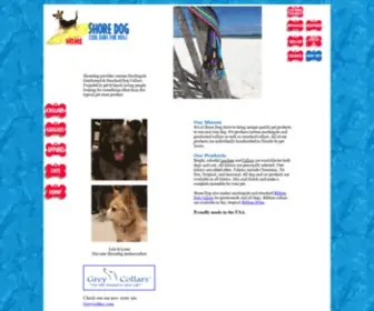 Shoredog.com(Cool Duds for Dogs) Screenshot