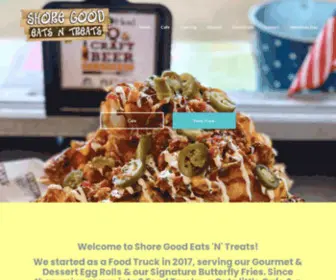 Shoregoodeats.com(Cafe Catering Dessert Food Truck) Screenshot