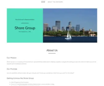 Shoregroup.biz(Shore Group) Screenshot