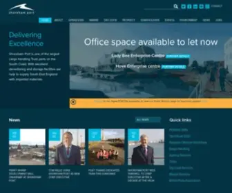 Shoreham-Port.co.uk(Shoreham Port UK) Screenshot