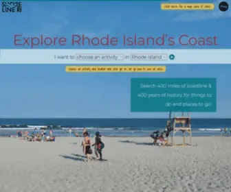 Shoreline-RI.com(Shoreline Rhode Island) Screenshot