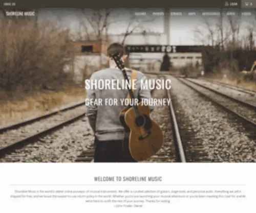 Shorelinemusic.com(Create) Screenshot