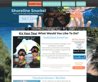 Shorelinesnorkel.com(Snorkeling Maui) Screenshot