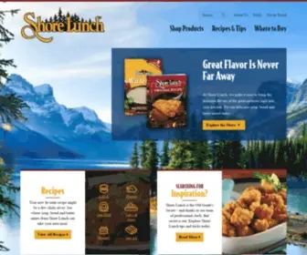 Shorelunch.com(Breading, Batter and Premium Soup Mixes) Screenshot