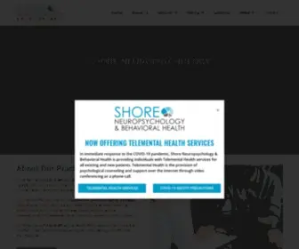 Shoreneuropsych.com(Shore Neuropsychology & Behavioral Health) Screenshot