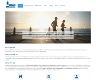 Shoreortho.com(Orthopedic Surgery and Treatment from Shore Orthopedic Group) Screenshot