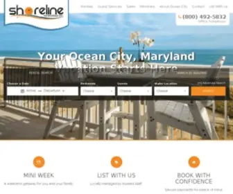 Shorepro.com(Ocean City Maryland Vacation Rentals) Screenshot