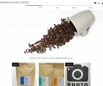 Shoreroastedcoffee.com(New Jersey) Screenshot