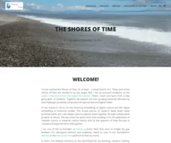 Shoresoftime.com(Shores of Time) Screenshot