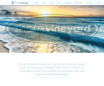 Shorevineyard.com(Service Time) Screenshot