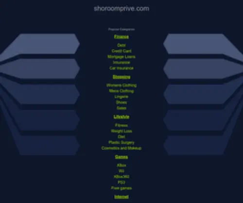 Shoroomprive.com(Shoroomprive) Screenshot