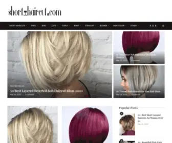 Short-Haircut.com(Short Hairstyles for bob) Screenshot