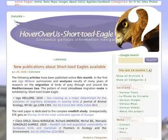 Short-Toed-Eagle.net(HoverOverUs) Screenshot